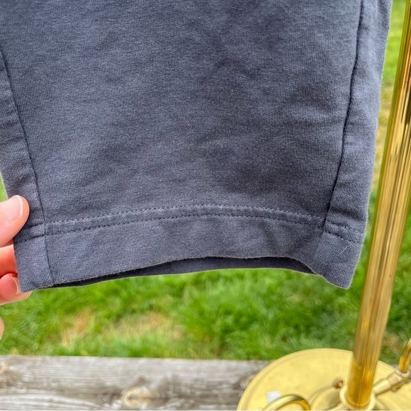 J JILL ~ Pure Jill Grey Pima Cotton Spandex Slim-Leg Cropped Lounge Pant - Picture 5 of 13